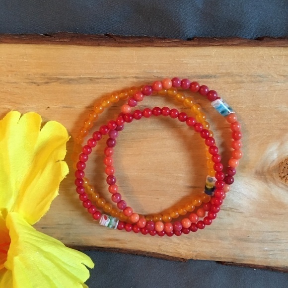 ❇️❤️semiprecious bracelet-quartzite - Picture 6 of 8